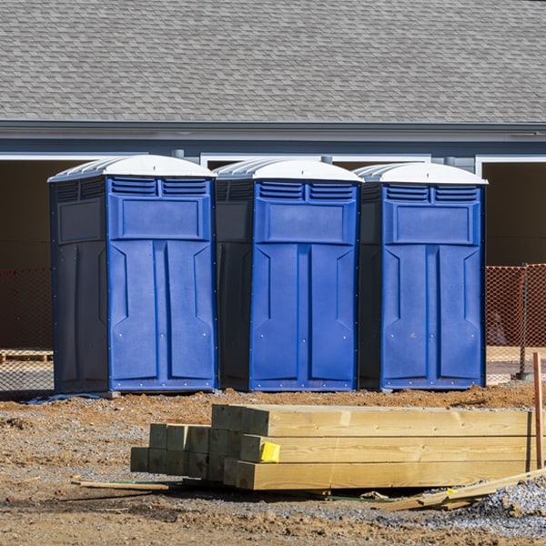 what is the maximum capacity for a single porta potty in Weiser ID